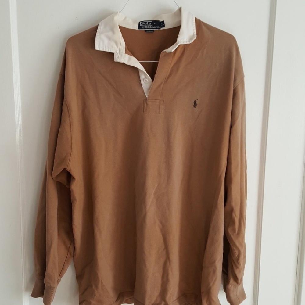 Polo by Ralph Lauren Rugby Shirt- EUC Size XL